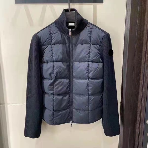 monclair luxury france women's down jackets designer brand maya fashionable knit stand-up collar and receiving waist all-match slim coa, Black
monclair luxury france women's down jackets designer brand maya fashionable knit stand-up collar and receiving waist all-match slim coa, Black