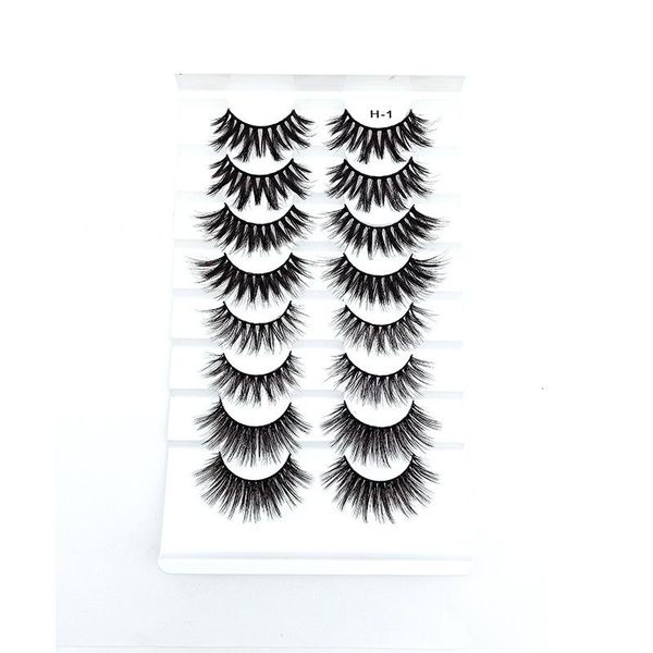 false eyelashes 8 pairs 3d faux mink natural thick long 10-15mm lashes dramatic fake eyelash eyes makeup extension beauty
false eyelashes 8 pairs 3d faux mink natural thick long 10-15mm lashes dramatic fake eyelash eyes makeup extension beauty