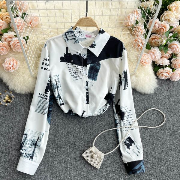 singreiny design retro print blouse women korean turndown-collar single breasted casual spring fashion streetwear blouses 210419, White
singreiny design retro print blouse women korean turndown-collar single breasted casual spring fashion streetwear blouses 210419, White