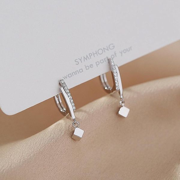 hoop & huggie geometric stereo square charm earrings ladies fashion party jewelry, Golden;silver
hoop & huggie geometric stereo square charm earrings ladies fashion party jewelry, Golden;silver