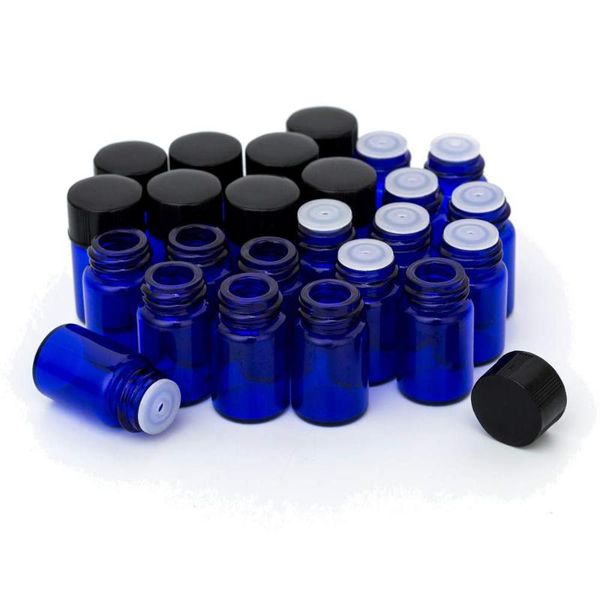 storage bottles & jars 2ml 24pcs cobalt blue mini dram bottle glass essential oil containers for perfume refillable vials
storage bottles & jars 2ml 24pcs cobalt blue mini dram bottle glass essential oil containers for perfume refillable vials