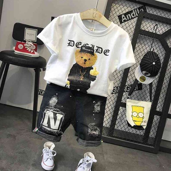 children cartoon t shirt baby boys clothes kids summer bear printed cotton tees short sleeve, Blue
children cartoon t shirt baby boys clothes kids summer bear printed cotton tees short sleeve, Blue