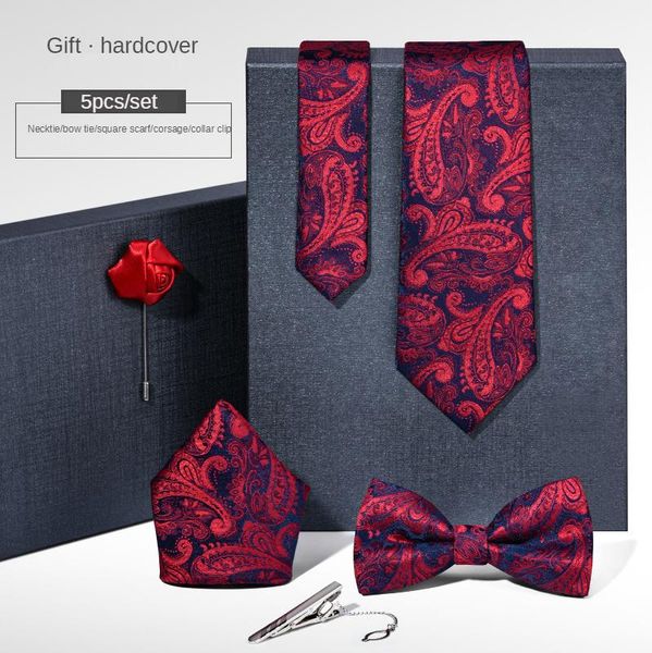 bow ties mens set luxury necktie tie clip brooch formal suit red square flower lapel pin festival birthday wedding gift, Black;gray
bow ties mens set luxury necktie tie clip brooch formal suit red square flower lapel pin festival birthday wedding gift, Black;gray