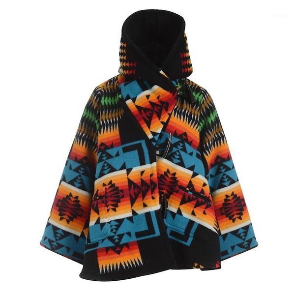 women's wool & blends 2021 ladies claw button multi-color hooded women autumn winter printed woolen coat long sleeve casual style, Black
women's wool & blends 2021 ladies claw button multi-color hooded women autumn winter printed woolen coat long sleeve casual style, Black