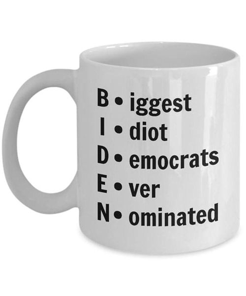 mugs biden mug biggest idiot democrats funny anti gift fan white 11oz 15oz ceramic coffee cup
mugs biden mug biggest idiot democrats funny anti gift fan white 11oz 15oz ceramic coffee cup