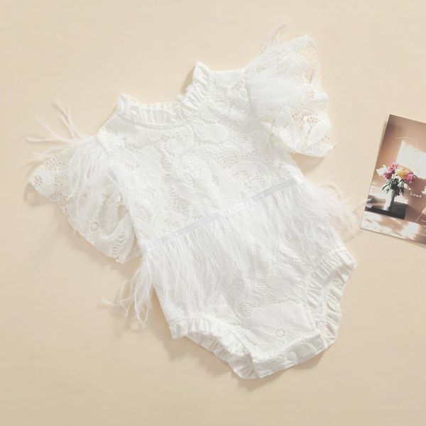 jumpsuits focusnorm 0-24m princess infant baby girls boys feather lace flowers printed ruffles sleeve rompers, Blue
jumpsuits focusnorm 0-24m princess infant baby girls boys feather lace flowers printed ruffles sleeve rompers, Blue