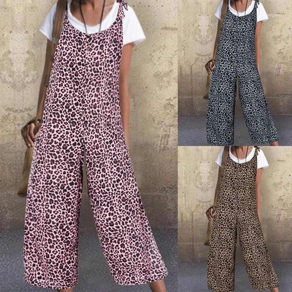women's jumpsuits & rompers celmia summer leopard printed women vintage straps sleeveless long overalls casual loose playsuits feminina, Black;white
women's jumpsuits & rompers celmia summer leopard printed women vintage straps sleeveless long overalls casual loose playsuits feminina, Black;white