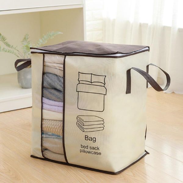 korean creative quilt storage bag thickened non-woven double ear portable clothing finishing vertical version & wardrobe
korean creative quilt storage bag thickened non-woven double ear portable clothing finishing vertical version & wardrobe