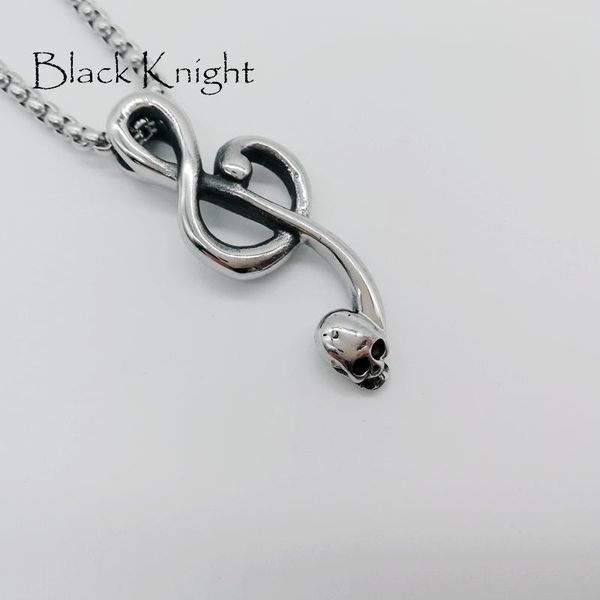 pendant necklaces black knight gothetic music note necklace vintage silver color stainless steel skull blkn0586
pendant necklaces black knight gothetic music note necklace vintage silver color stainless steel skull blkn0586