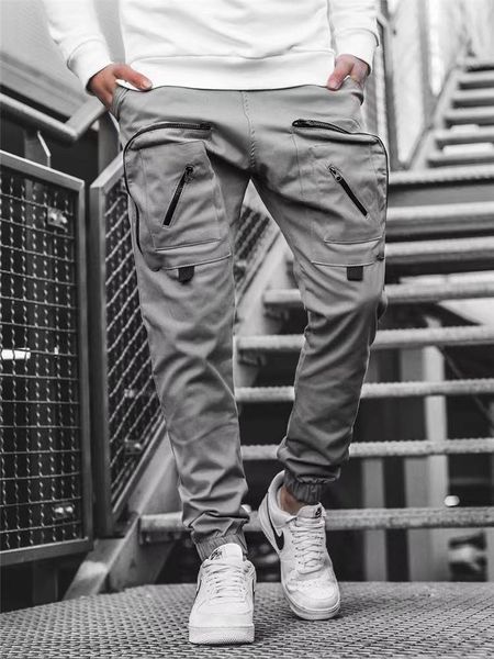 men's pants men cargo multi-pocket sweatpants 2021 harem joggers travel appointment trousers hip hop casual male, Black
men's pants men cargo multi-pocket sweatpants 2021 harem joggers travel appointment trousers hip hop casual male, Black