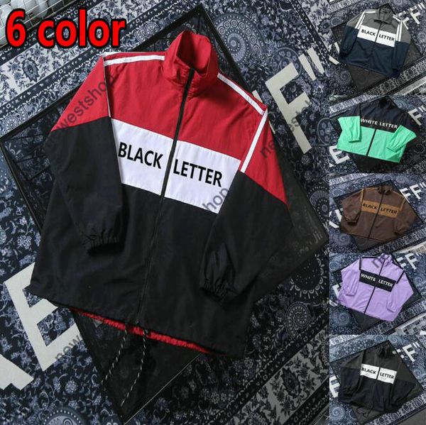 21ss designer luxury jackets for mens clothing fashion thin windbreaker letter print patchwork 6 color zip streetwear outwear jacket, Black;brown
21ss designer luxury jackets for mens clothing fashion thin windbreaker letter print patchwork 6 color zip streetwear outwear jacket, Black;brown
