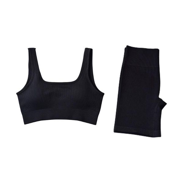 yoga outfit seamless set fitness women sports clothing workout clothes for breathable suit sleeveless
yoga outfit seamless set fitness women sports clothing workout clothes for breathable suit sleeveless