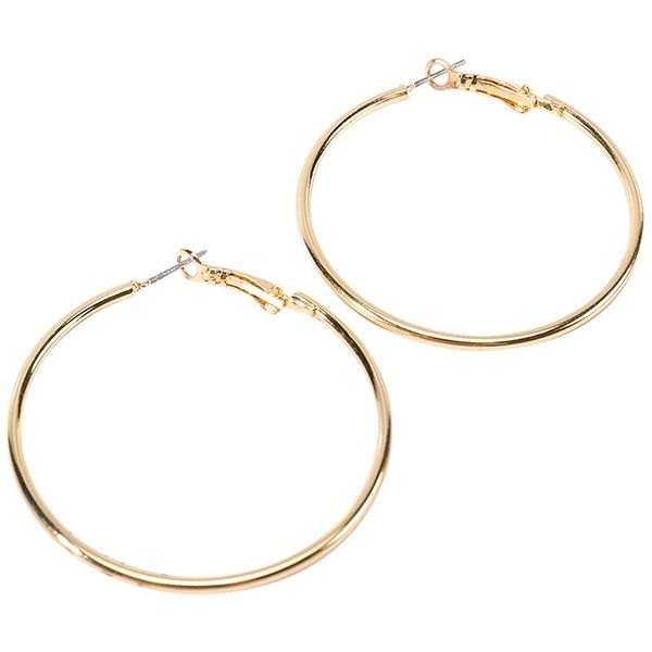 hoop & huggie 40mm/50mm women earrings rounded elegant gold silver color circle endless for jewelry, Golden;silver
hoop & huggie 40mm/50mm women earrings rounded elegant gold silver color circle endless for jewelry, Golden;silver