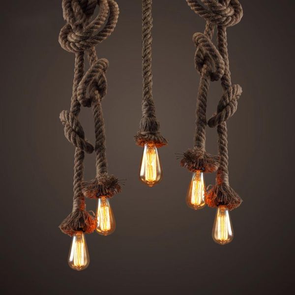 vintage retro rope lamp pendant lights ac90-265v e27 loft edison bulb metal industrial decor led modern lamps
vintage retro rope lamp pendant lights ac90-265v e27 loft edison bulb metal industrial decor led modern lamps