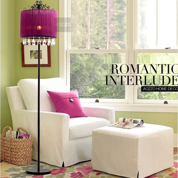 floor lamps d14" x h65" purple fabric black crystal hanging bedroom lamp living room
floor lamps d14" x h65" purple fabric black crystal hanging bedroom lamp living room