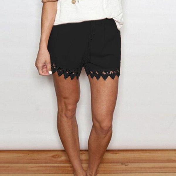 woman summer lace stitching loose shorts mini mesh patchwork crochet women short trouser daliy clothing#6.6 women's, White;black
woman summer lace stitching loose shorts mini mesh patchwork crochet women short trouser daliy clothing#6.6 women's, White;black