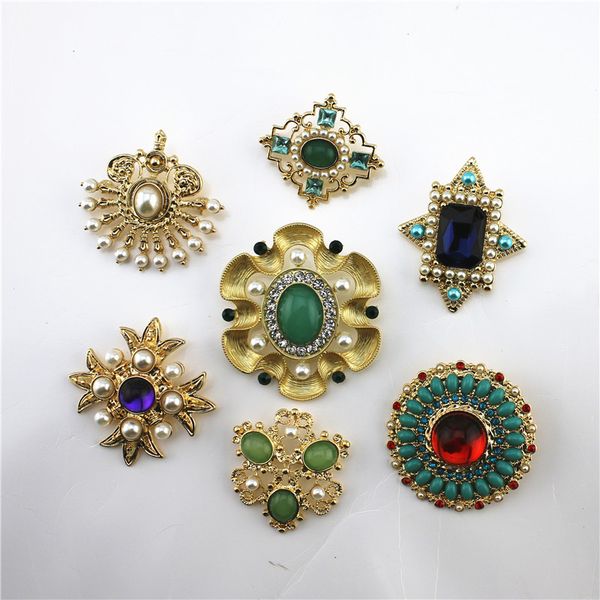 fashion new matte gold multistyle inlay resin brooch coat coat shawl accessories pin gorgeous boutonniere wholesale, Gray
fashion new matte gold multistyle inlay resin brooch coat coat shawl accessories pin gorgeous boutonniere wholesale, Gray