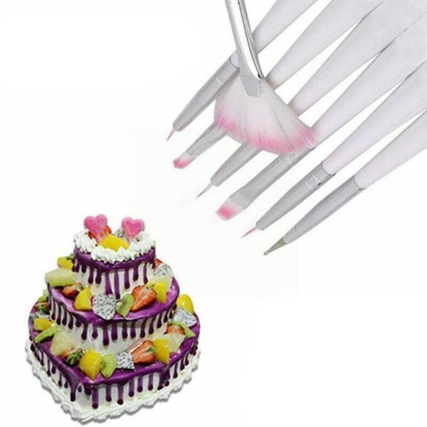 baking & pastry tools cake decorating accessories 7pcs multifunction brushes art painting brush pen fondant nail i g1n4
baking & pastry tools cake decorating accessories 7pcs multifunction brushes art painting brush pen fondant nail i g1n4