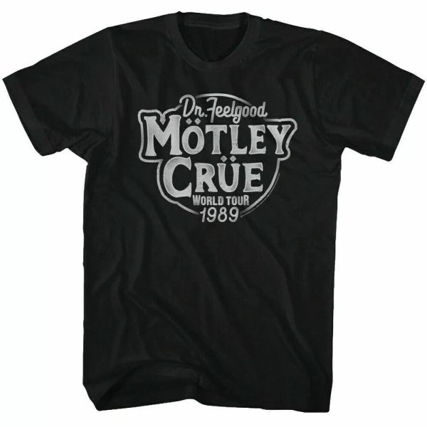 motley crue dr feelgood world tour 1989 t shirt mens licensed rock retro black, White;black
motley crue dr feelgood world tour 1989 t shirt mens licensed rock retro black, White;black