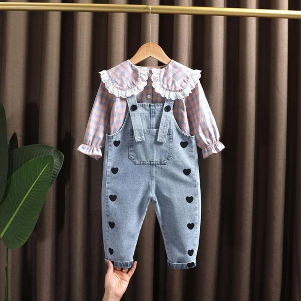 clothing sets 2021 spring baby girl clothes outfit shirt love denim year birthday overalls 2-6 for toddler suit g d7u2, White
clothing sets 2021 spring baby girl clothes outfit shirt love denim year birthday overalls 2-6 for toddler suit g d7u2, White