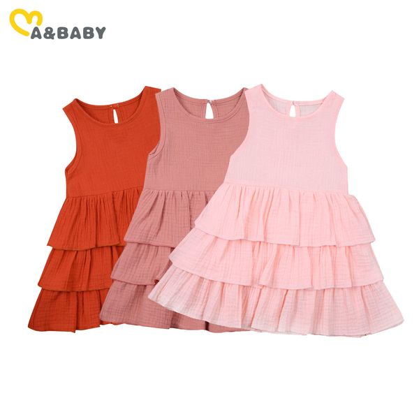 6m-4y summer toddler baby kid girl dress vintage ruffles tutu solid color sleeveless clothing 210515, Red;yellow
6m-4y summer toddler baby kid girl dress vintage ruffles tutu solid color sleeveless clothing 210515, Red;yellow