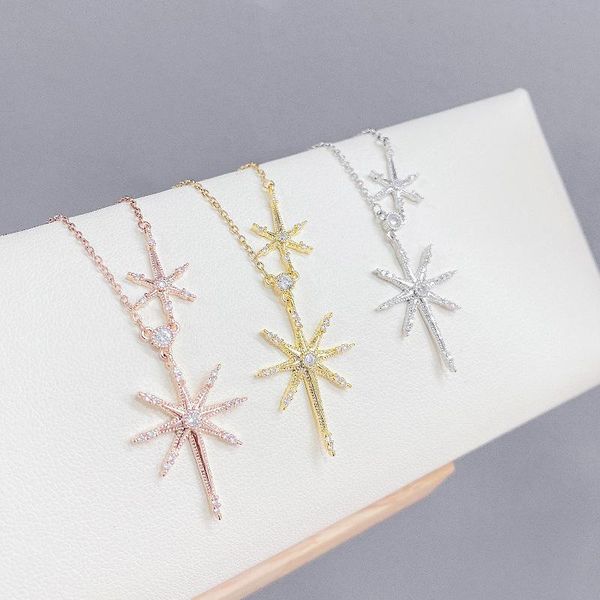 chains delicate 585 rose gold flower necklace bling zircon women clavicle chain elegant charm wedding pendant jewelry, Silver
chains delicate 585 rose gold flower necklace bling zircon women clavicle chain elegant charm wedding pendant jewelry, Silver