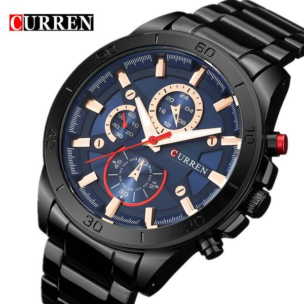 wristwatches brand curren casual mens watch analog sport wristwatch quartz clock male fashion full stainless steel watches erkek saat, Slivery;brown
wristwatches brand curren casual mens watch analog sport wristwatch quartz clock male fashion full stainless steel watches erkek saat, Slivery;brown