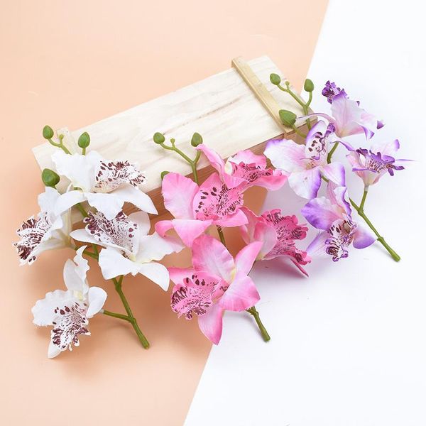 decorative flowers & wreaths 4 heads / bunch thai orchid wedding decoration flower wreath scrapbook home diy accessories artificial
decorative flowers & wreaths 4 heads / bunch thai orchid wedding decoration flower wreath scrapbook home diy accessories artificial