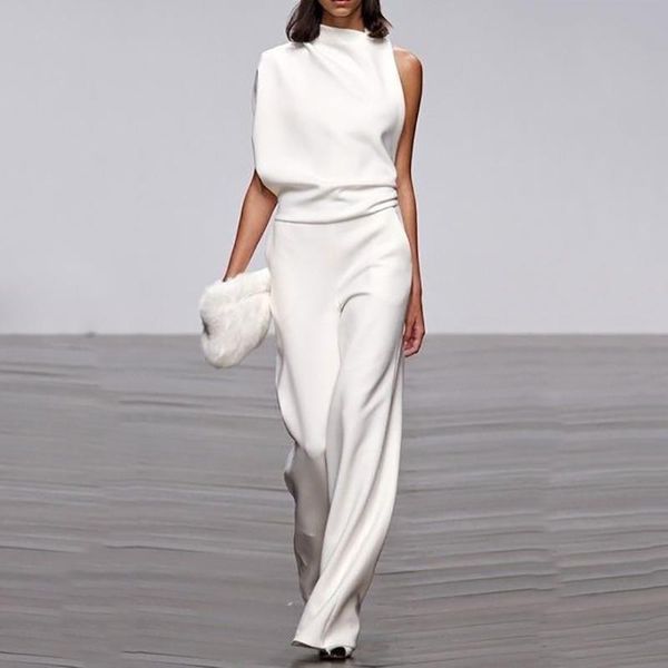 women's jumpsuits & rompers white for women 2021 arrival womens party clubwear playsuit jumpsuit wide leg one shoulder long trousers pa, Black;white
women's jumpsuits & rompers white for women 2021 arrival womens party clubwear playsuit jumpsuit wide leg one shoulder long trousers pa, Black;white