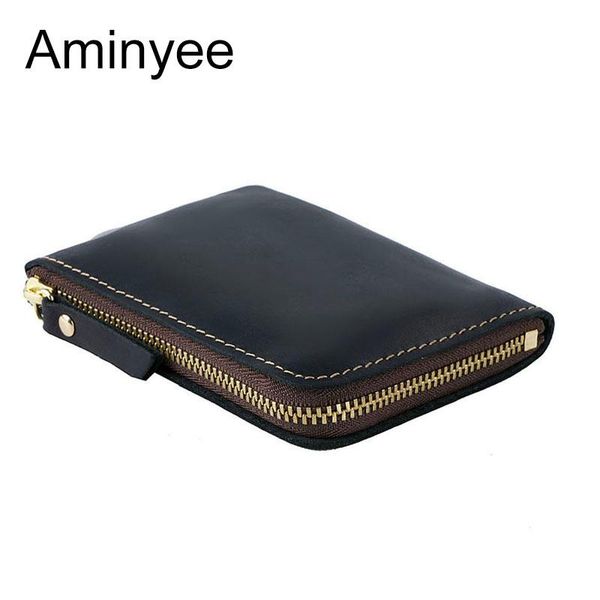 card holders aminyee 2021 cow leather wallet men holder genuine luxury designer for mini money case, Brown;gray
card holders aminyee 2021 cow leather wallet men holder genuine luxury designer for mini money case, Brown;gray