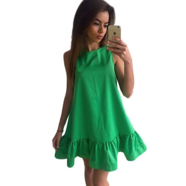 casual dresses 2021 summer women mini beach party chiffon dress ruffle sleeveless sundress female fashion sexy, Black;gray
casual dresses 2021 summer women mini beach party chiffon dress ruffle sleeveless sundress female fashion sexy, Black;gray