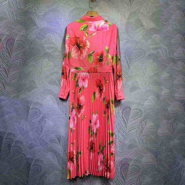 dress romantic seqinyy red pink shirt summer fashion design feminine runway flowers print plied elegant, Black;gray
dress romantic seqinyy red pink shirt summer fashion design feminine runway flowers print plied elegant, Black;gray