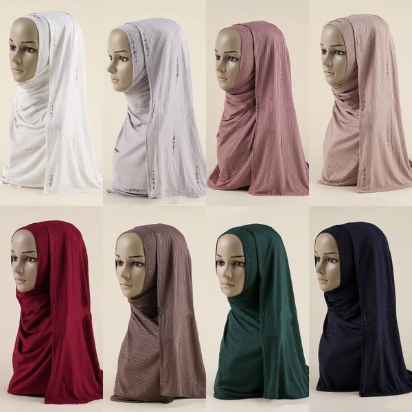 scarves stretchy jersey scarf for muslim women soild hijab head wraps long turban arab shawls, Blue;gray
scarves stretchy jersey scarf for muslim women soild hijab head wraps long turban arab shawls, Blue;gray