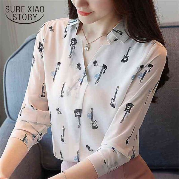 fashion woman blouses long sleeve print chiffon women shirts office ladies plus size 5111 50 210506, White
fashion woman blouses long sleeve print chiffon women shirts office ladies plus size 5111 50 210506, White