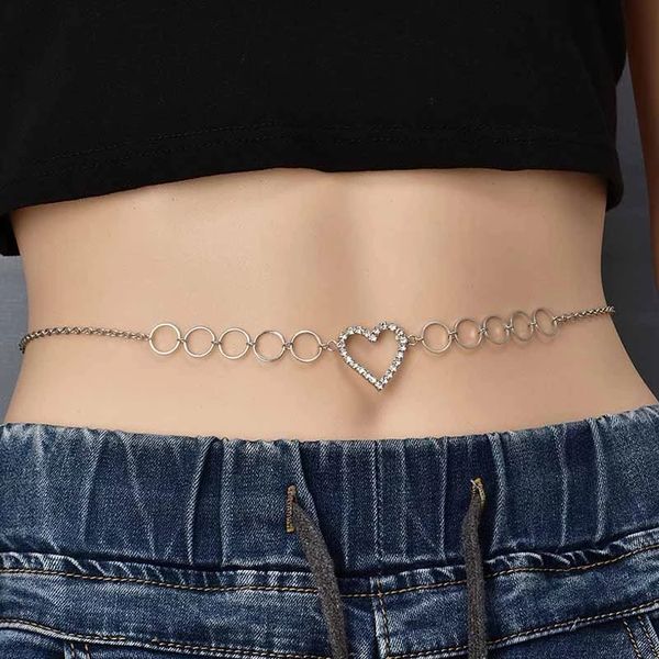 women fashion crystal heart belts sweet tassel hearts waist chain cute club belly chain jewelry accessories, Silver
women fashion crystal heart belts sweet tassel hearts waist chain cute club belly chain jewelry accessories, Silver