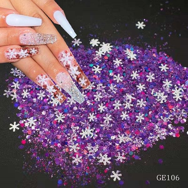 1bag holographic xmas laser snowflakes nail sequins flakes 3d art glitter ab silver paillette manicure decoration10g decorations, Silver;gold
1bag holographic xmas laser snowflakes nail sequins flakes 3d art glitter ab silver paillette manicure decoration10g decorations, Silver;gold