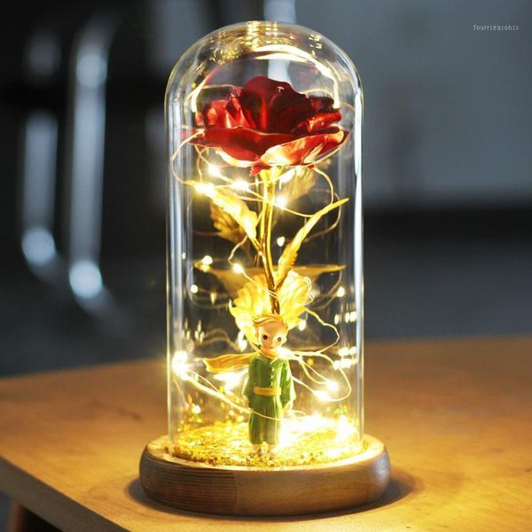 decorative flowers & wreaths artificial flower little prince rose eternal 24k gold foil home decor glass in cover with lights for wedding bi
decorative flowers & wreaths artificial flower little prince rose eternal 24k gold foil home decor glass in cover with lights for wedding bi