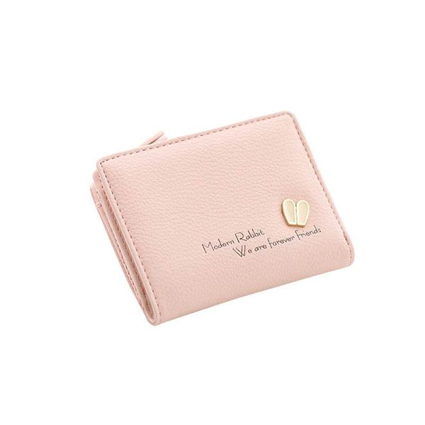 wallets solid cute ear wallet small pu leather women brand short design letter purse female lady coin, Red;black
wallets solid cute ear wallet small pu leather women brand short design letter purse female lady coin, Red;black