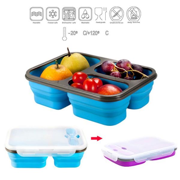 dinnerware sets 2sizes bento lunch box silicone collapsible storage container microwavable portable picnic camping outdoor
dinnerware sets 2sizes bento lunch box silicone collapsible storage container microwavable portable picnic camping outdoor