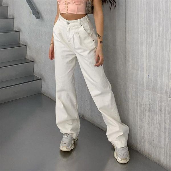 women's pants & capris straight 2021 trousers wide leg harajuku casualpants fashion women high waist solid color woven, Black;white
women's pants & capris straight 2021 trousers wide leg harajuku casualpants fashion women high waist solid color woven, Black;white