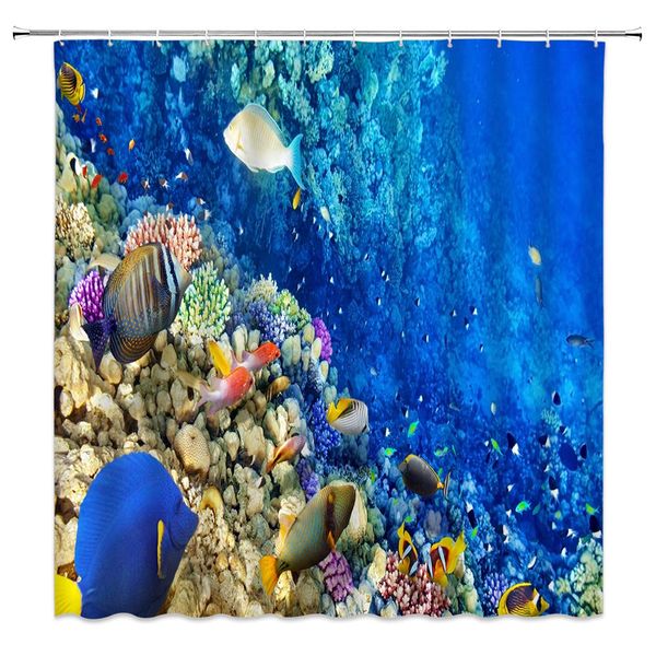 underwater shower curtain decor fish swimming coral reef seabed world sea animal tropical ocean organism blue fabric bath
underwater shower curtain decor fish swimming coral reef seabed world sea animal tropical ocean organism blue fabric bath