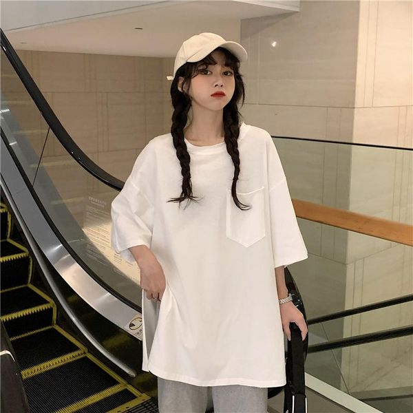women's t-shirt ytx1133 summer 2021 loose lazy style design niche white short-sleeved women
women's t-shirt ytx1133 summer 2021 loose lazy style design niche white short-sleeved women