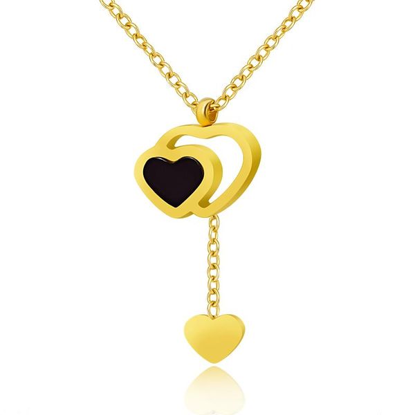 pendant necklaces classic brand love necklace heart fashion jewelry titanuim steel women rose gold chain lover gift, Silver
pendant necklaces classic brand love necklace heart fashion jewelry titanuim steel women rose gold chain lover gift, Silver