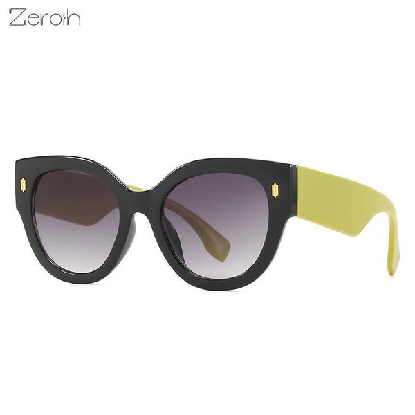 sunglasses fashion round women flat glasses vintage summer sunglass female design eyewear uv400, White;black
sunglasses fashion round women flat glasses vintage summer sunglass female design eyewear uv400, White;black