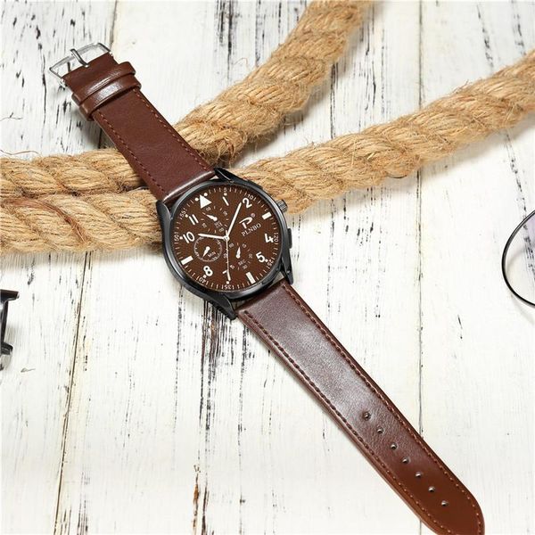 wristwatches mens watches simple design business leather band analog quartz wrist watch classics sports relogio masculino, Slivery;brown
wristwatches mens watches simple design business leather band analog quartz wrist watch classics sports relogio masculino, Slivery;brown