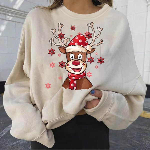 women's hoodies & sweatshirts women christmas print autumn winter o-neck long sleeve sweatshirt simple all-match pullover ladies, Black
women's hoodies & sweatshirts women christmas print autumn winter o-neck long sleeve sweatshirt simple all-match pullover ladies, Black