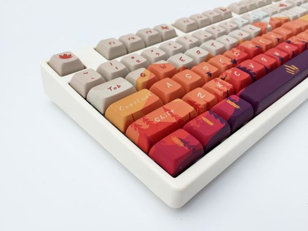 keyboards 1 set 60/87/104 keys autumn pbt dye sublimation keycap mechanical keyboard key caps for mx switches
keyboards 1 set 60/87/104 keys autumn pbt dye sublimation keycap mechanical keyboard key caps for mx switches