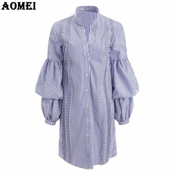 blue striped shirt dress for women peplum plus size 3xl tunics summer fall office ladies dresses robe gowns blusas 210416, Black;gray
blue striped shirt dress for women peplum plus size 3xl tunics summer fall office ladies dresses robe gowns blusas 210416, Black;gray