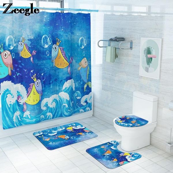 bath mats cartoon fish pattern mat set bathroom carpet rug with shower curtain toilet floor non-slip
bath mats cartoon fish pattern mat set bathroom carpet rug with shower curtain toilet floor non-slip