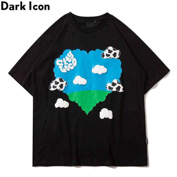 patchwork heart men's t-shirt short sleeve summer streetwear tshirts men 3 colors cotton tee shirts 210603, White;black
patchwork heart men's t-shirt short sleeve summer streetwear tshirts men 3 colors cotton tee shirts 210603, White;black